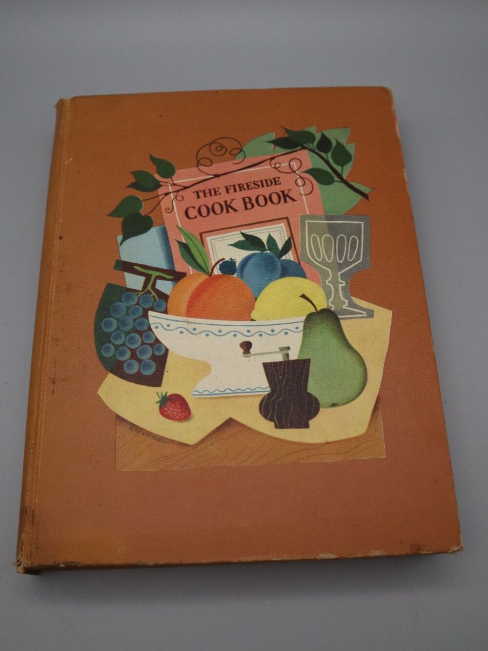 The Fireside Cook Book by James Beard 1949 Hard Cover 1st Ed. Vintage Cookbook